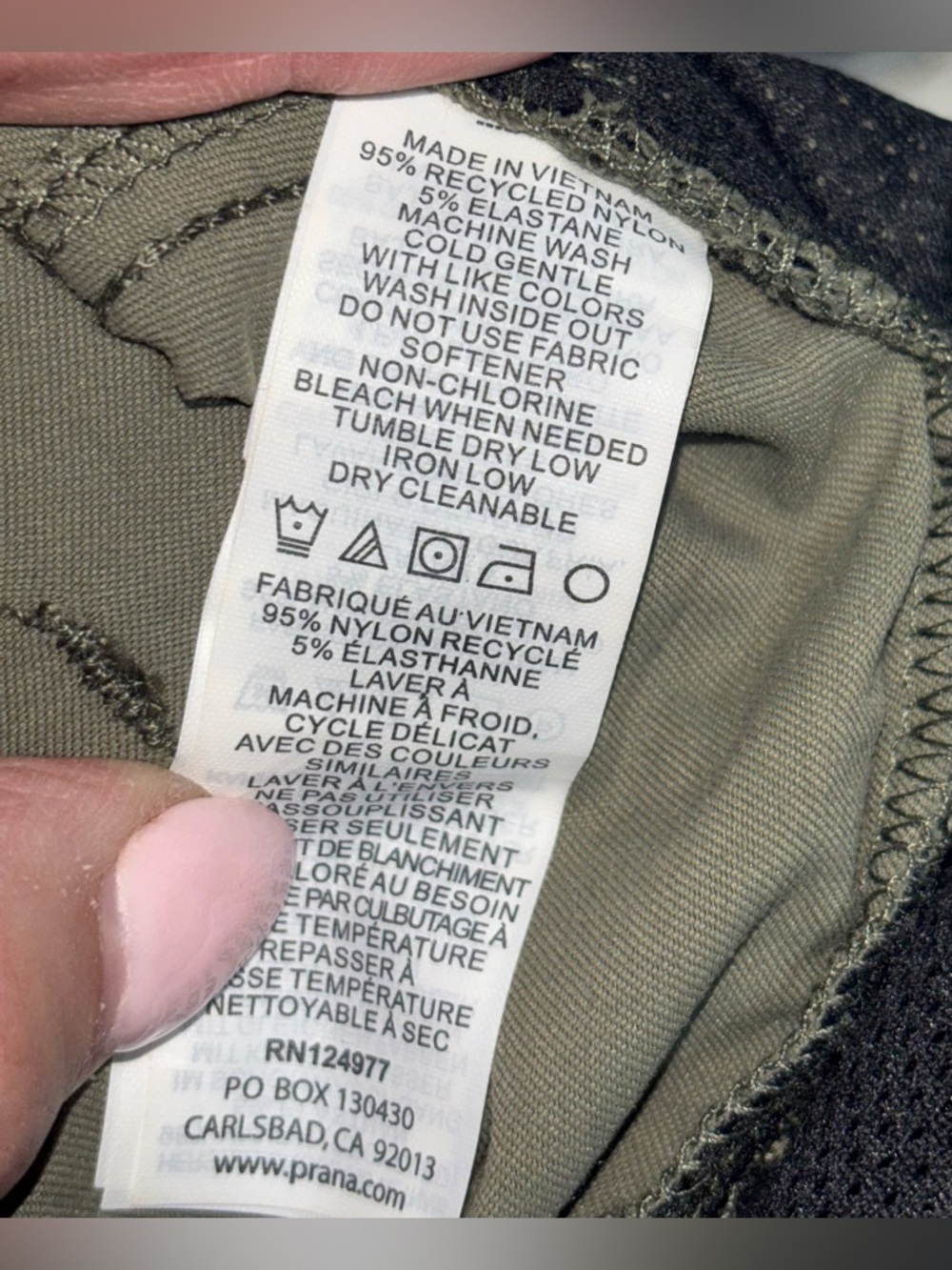 NWT prAna Sage Camo Halle Straight Pant Plus II Size 22W Active Outdoors Casual - Picture 12 of 12